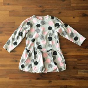 Nordstrom petite lem Signature Polka Dot Dress